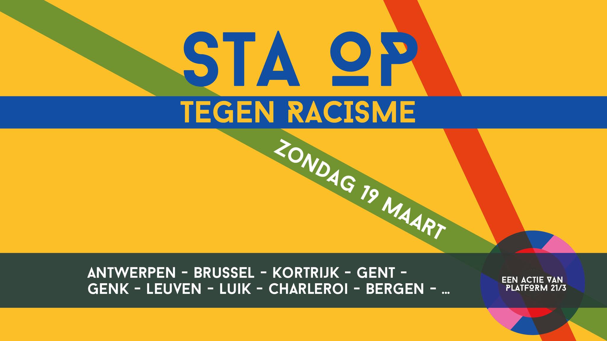 Sta op tegen racisme!