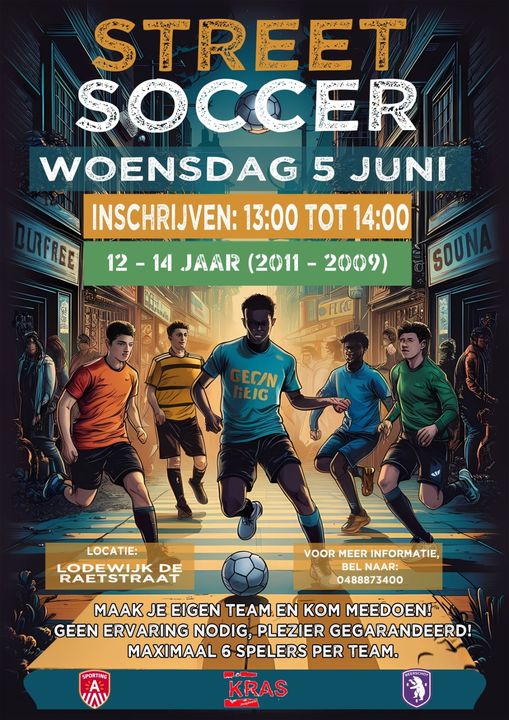 Street Soccer toernooi