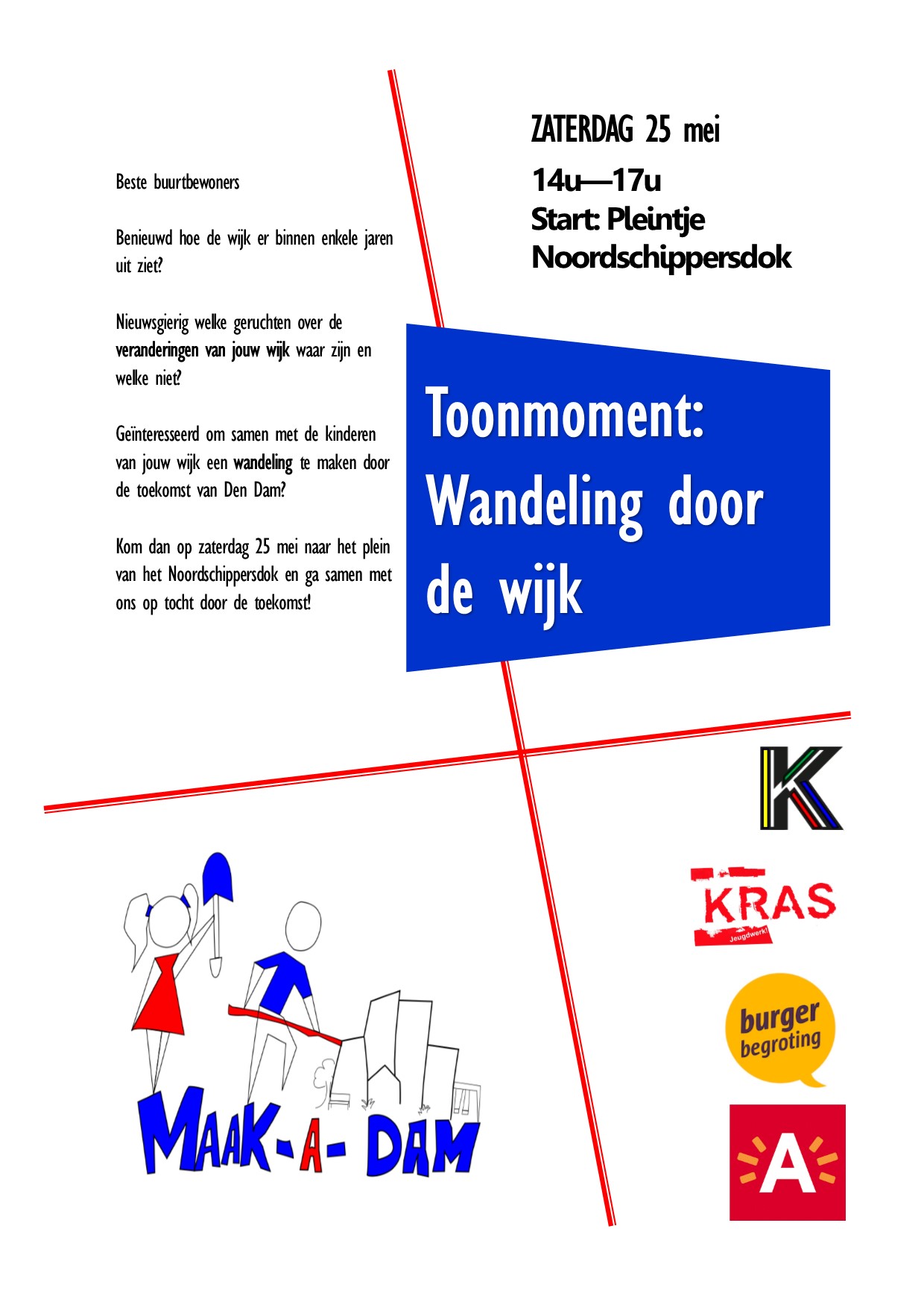 Maak-A-Dam Toonmoment