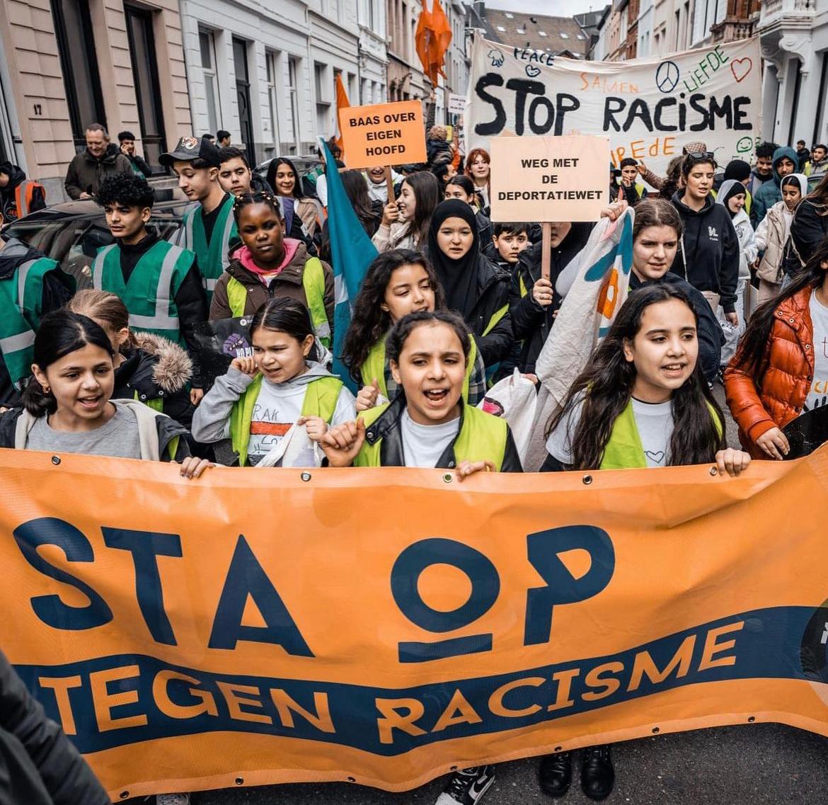 Betoging tegen racisme