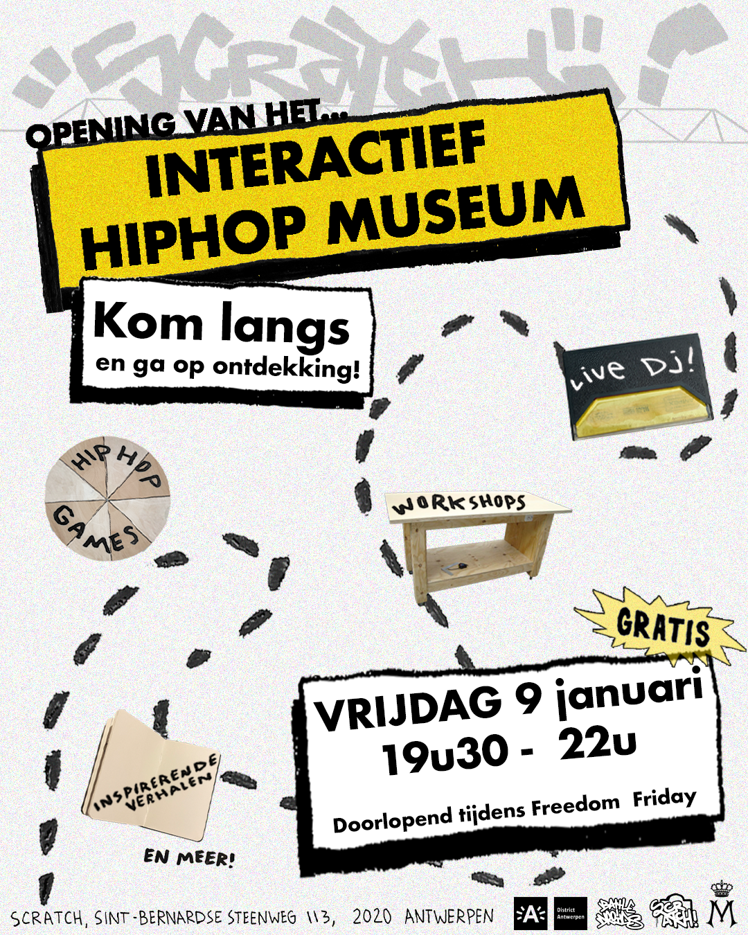 Opening Interactief Hiphop Museum Scratch