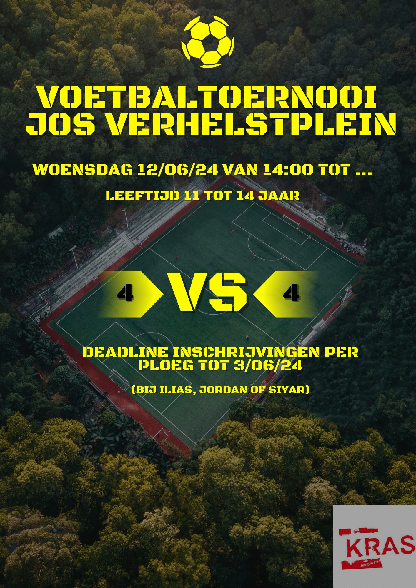 Voetbaltoernooi Jos Verhelstplein