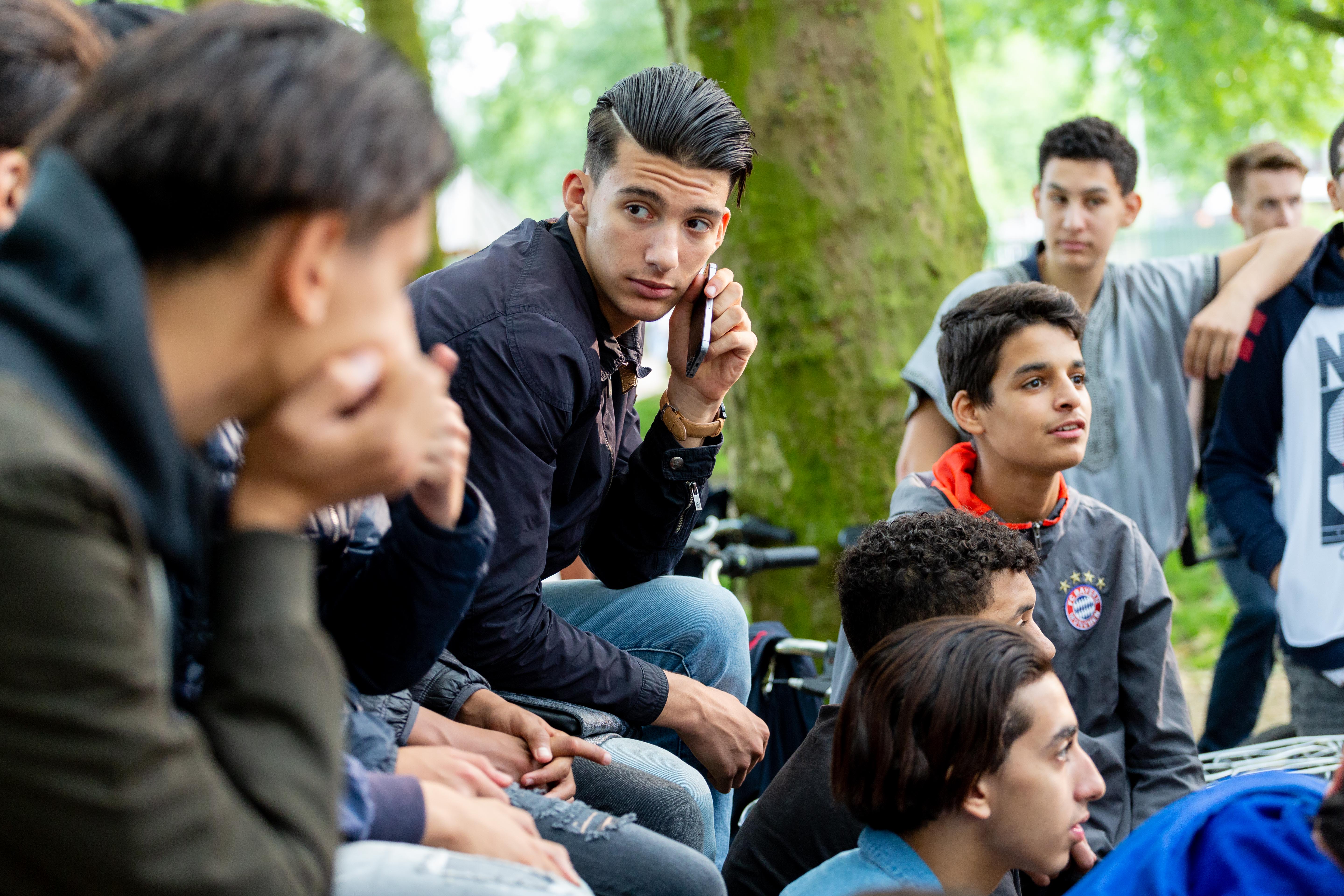 Kras in actie