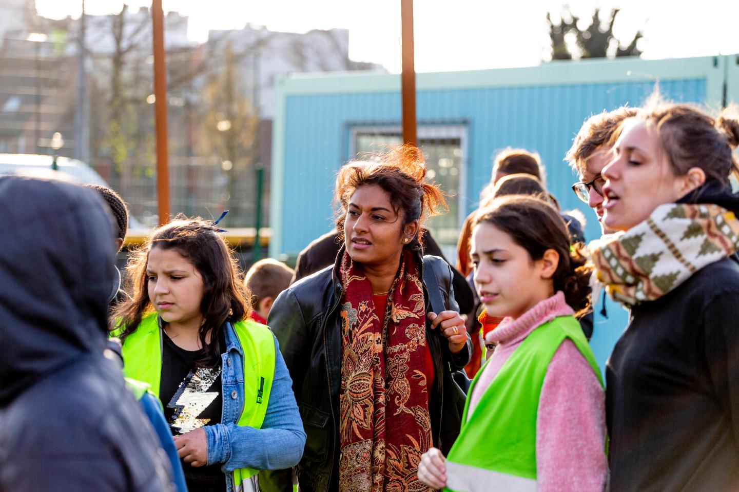 Schepen Jinnih Beels introduceert verkeersspel bij Kras Dam