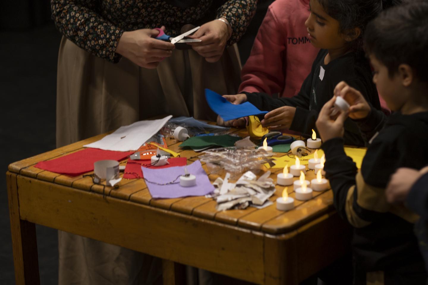 Kinderen van Kras Borgerhout bouwen 'altaar van verlies' 