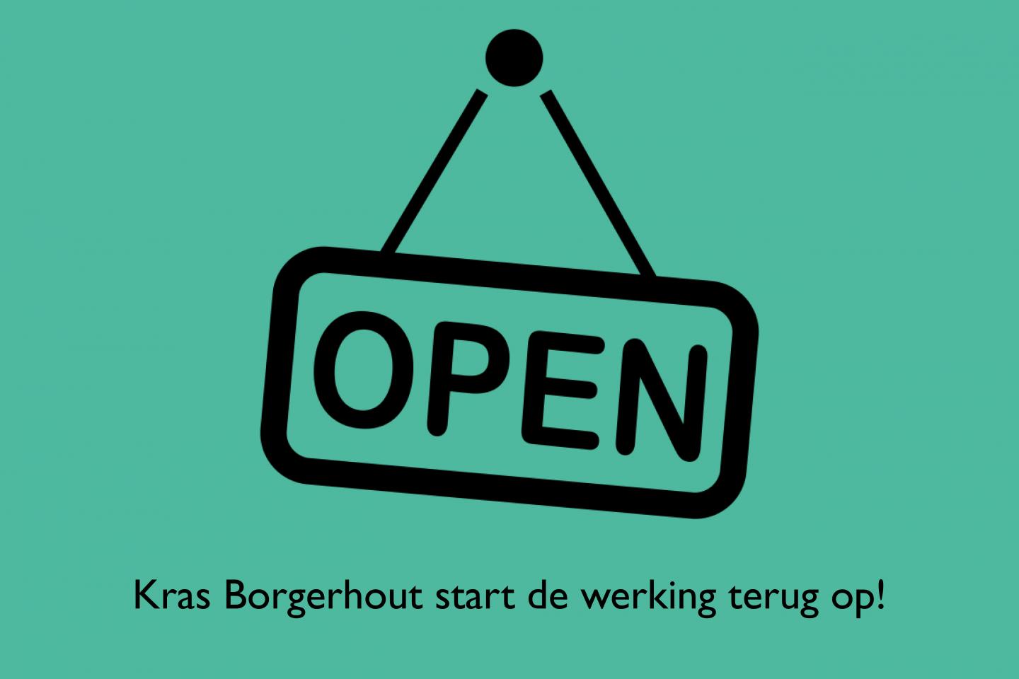 Kras Borgerhout is terug open