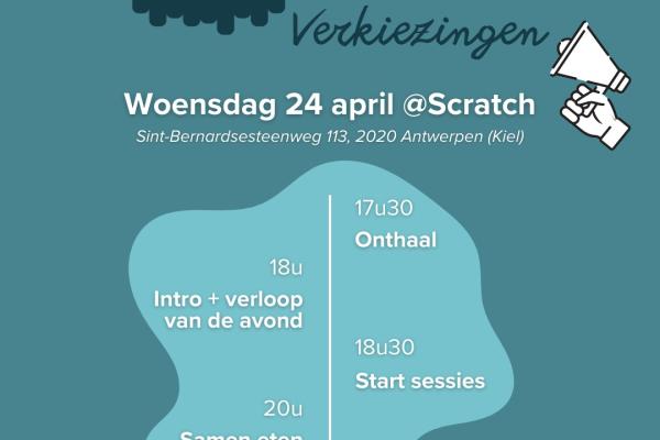 J100 meeting verkiezingen