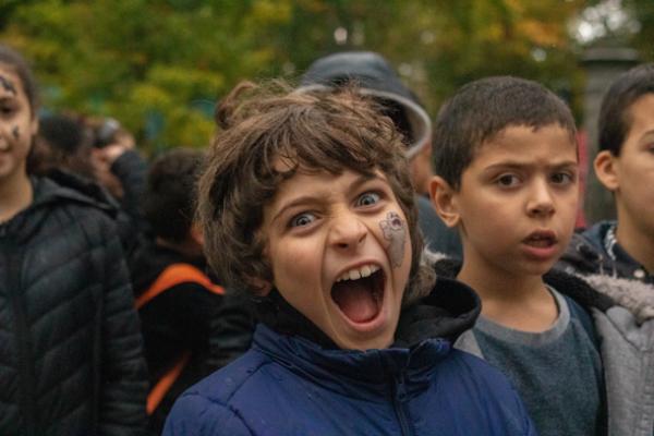 Kras Zuid griezelt tijdens halloweentocht
