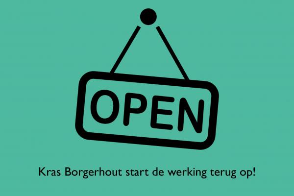 Kras Borgerhout is terug open