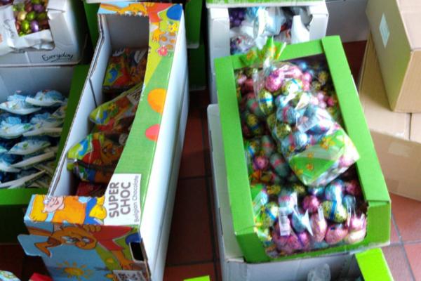 Colruyt schenkt duizenden paaseieren voor in onze spelpakketten