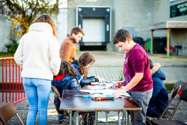 Kras Dam opent een pop-up park