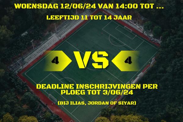 Voetbaltoernooi Jos Verhelstplein